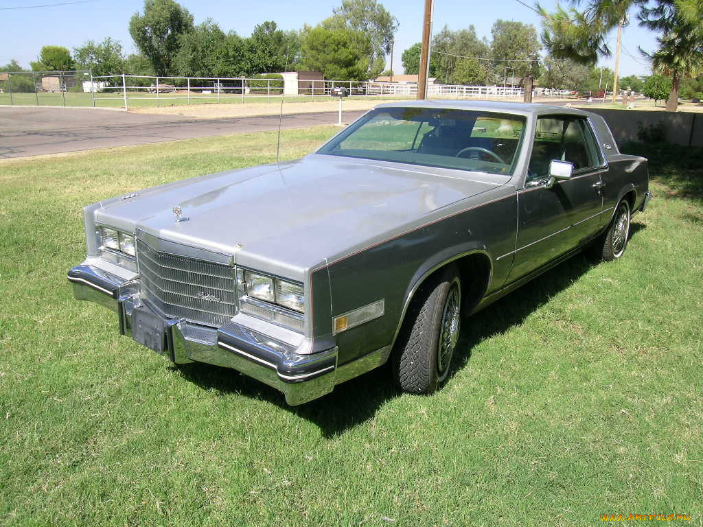 cadillac, eldorado, 1985, 